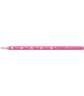 LAPIZ FABER-CASTELL HB UNICORNIOS ROSA
