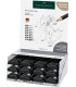 LAPIZ FABER-CASTELL MATE EXPOSITOR DE 14