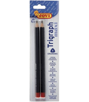 LAPIZ JOVI TRIGRAPH MAXI - B blister 2