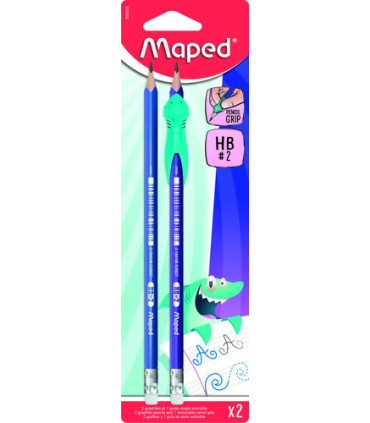 LAPIZ MAPED  - HB B/2 + 1 GRIP