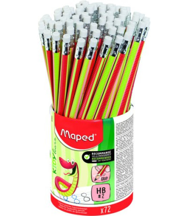 LAPIZ MAPED APRENDIZAJE - HB BOTE de 72