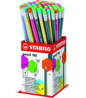 LAPIZ STABILO HEXAG.C/GOMA 2160 EXP.72