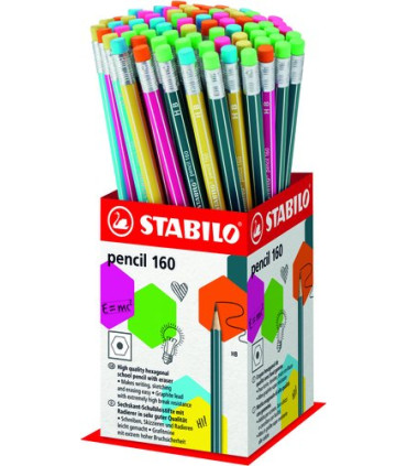 LAPIZ STABILO HEXAG.C/GOMA 2160 EXP.72
