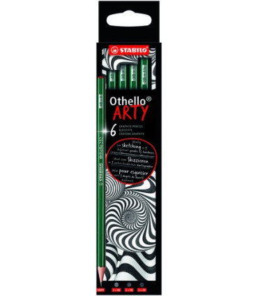 LAPIZ STABILO OTHELLO ARTY LINE C/6