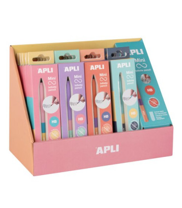 LAPIZ INFINITO APLI GRAFITO HB MINI E.20