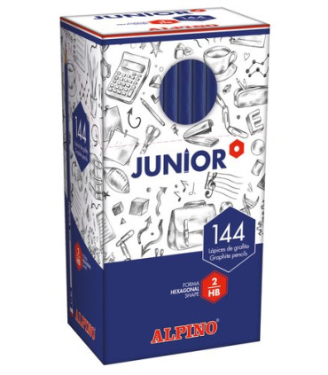 LAPIZ JUNIOR GRAFITO CON CABECILLA C/144