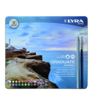 LAPIZ LYRA GRADUATE AQUARELL C/24