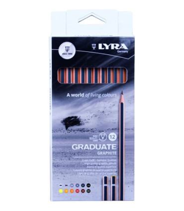 LAPIZ LYRA GRADUATE GRAFHITE C/12