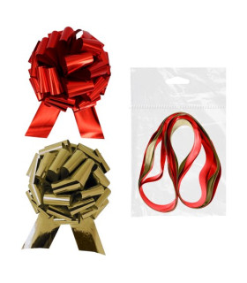 LAZO AUTO. DOHE SHINY ROJO/ORO P/2