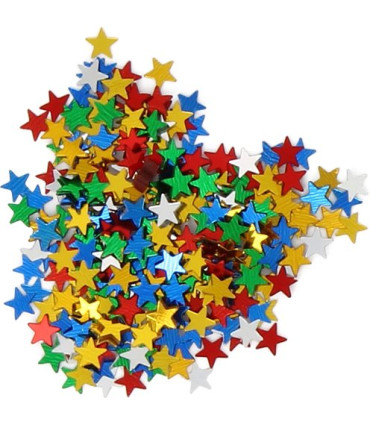 LENTEJUELAS FIXO 20GR. ESTRELLAS SURTIDO
