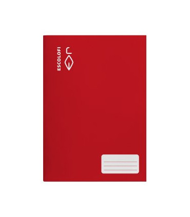LIBRETA ESCOLOFI A4 32h CD.5 70g ROJO