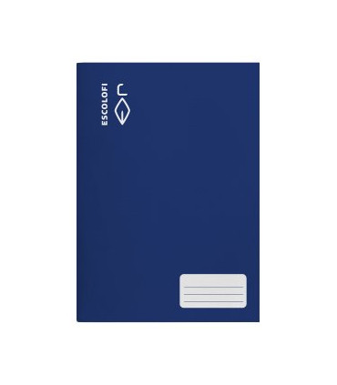 LIBRETA ESCOLOFI A4 32h CD.6 70g AZUL