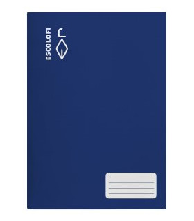 LIBRETA ESCOLOFI A4 32h HZT. 70g AZUL