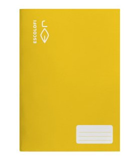 LIBRETA ESCOLOFI A4 32h PT.3 70g AMARILL