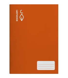 LIBRETA ESCOLOFI A4 32h PT.3 70g NARANJA