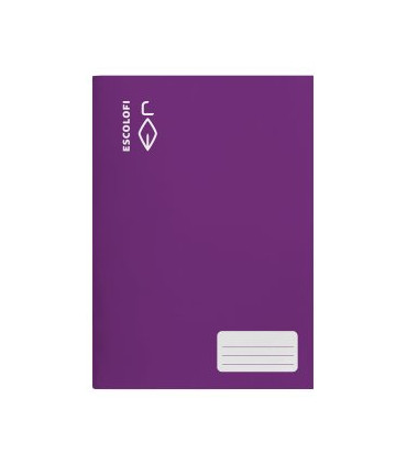 LIBRETA ESCOLOFI A4 32h PT.3 70g VIOLETA