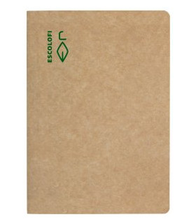 LIBRETA ESCOLOFI A4 50h 80g RECICLA.LISO