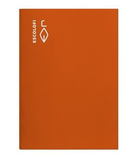 LIBRETA ESCOLOFI Fº 50h CD.3 70g NARANJA