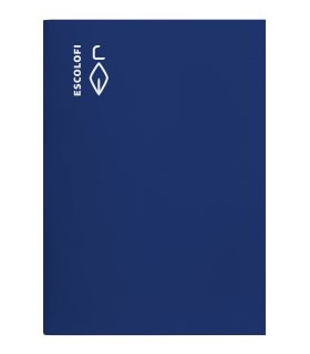 LIBRETA ESCOLOFI Fº 50h CD.3 70g PT. AZU