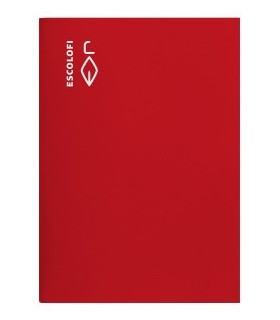 LIBRETA ESCOLOFI Fº 50h CD.3 70g ROJO