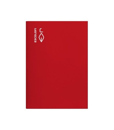 LIBRETA ESCOLOFI Fº 50h CD.3 70g ROJO