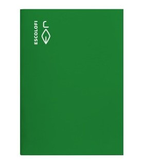 LIBRETA ESCOLOFI Fº 50h CD.4 70g VERDE