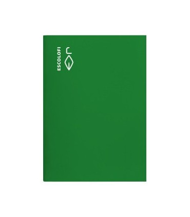 LIBRETA ESCOLOFI Fº 50h CD.4 70g VERDE