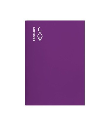 LIBRETA ESCOLOFI Fº 50h CD.4 70g VIOLETA