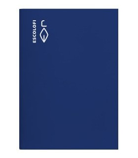 LIBRETA ESCOLOFI Fº 50h CD.5 70g AZUL
