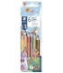 LAPICES COLOR STAEDT.128 NC TR.JUMBO  6