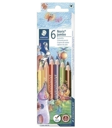 LAPICES COLOR STAEDT.128 NC TR.JUMBO  6