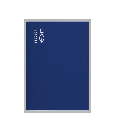 LIBRETA ESCOLOFI 4º 50h CD.4 70g AZUL