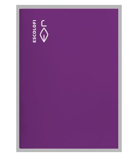 LIBRETA ESCOLOFI 4º 50h CD.5 70g VIOLETA
