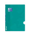 LIBRETA GRAP.OXFORD SCH.A4 48h CD.4 AQUA