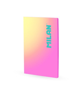 LIBRETA MILAN SUNSET A4 48h CD.5 ROSA