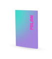 LIBRETA MILAN SUNSET A4 48h HZ. LILA