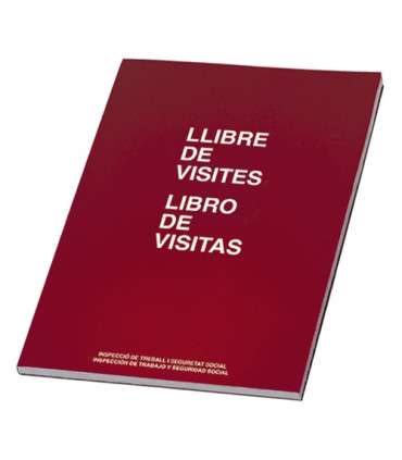 LIBRO CONTAB. A4 Nº 98 VISITAS CAT/CASTE