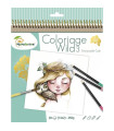 BLOC CLAIR. COLORIAGE WILD 3