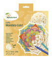BLOC MANDALA CLAIR. GRAFFY MAND. DORADO