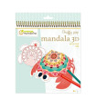 BLOC MANDALA CLAIR. MAND.3D ANIMALES MAR