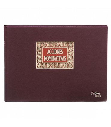 LIBRO REGISTRO DOHE Fº APAIS. ACC.NOMIN.