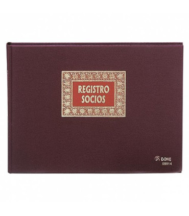 LIBRO REGISTRO DOHE Fº APAIS. SOCIOS