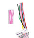 LIMPIA PIPAS VARILLA ROSA 30 CMS. B/40