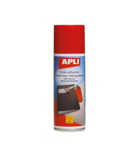 LIMPIADOR de ADHESIVO APLI en SPRAY
