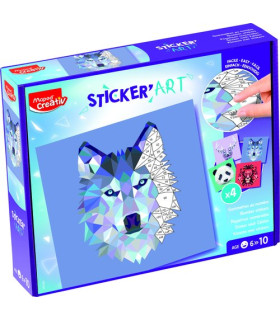 MAPED CREATIVE STICKERS ART