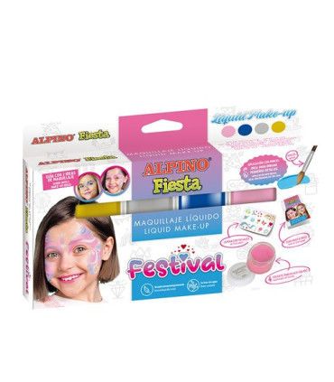 MAQUILL.ALPINO SET MAKE-UP (4 col.x10g)