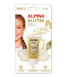 MAQUILL.ALPINO GLITTER MET. ORO B/1