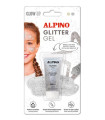 MAQUILL.ALPINO GLITTER MET. PLATA B/1