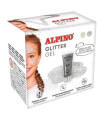 MAQUILL.ALPINO GLITTER MET. PLATA E/6