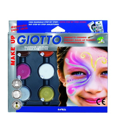 MAQUILL.GIOTTO PINTURA FACIAL C/6